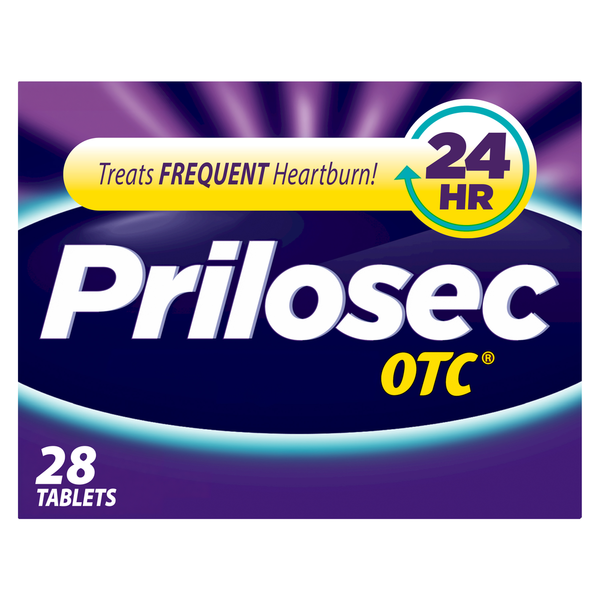 Digestion Prilosec OTC Heartburn Relief, Omeprazole, Acid Reducer Tablets, 20mg hero