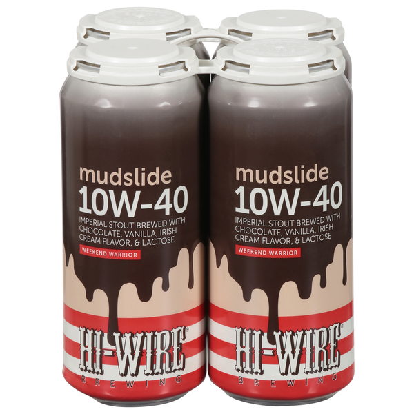 Beers & Coolers Hi-Wire Brewing Beer, Imperial Stout, Mudslide 10W-40 hero