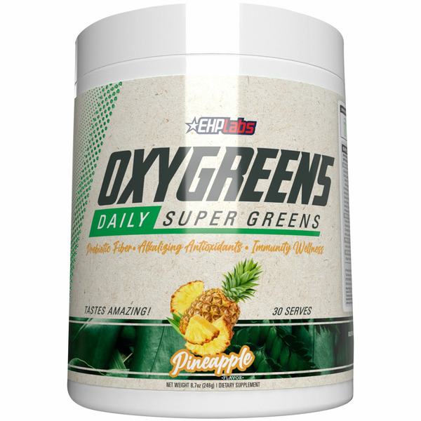 EHPlabs OxyGreens Pineapple Daily Super Greens Powder hero