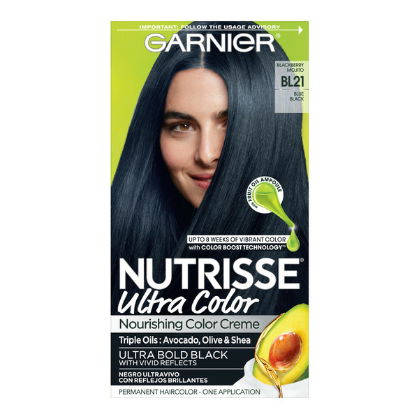 Hair Care Garnier Nourishing Hair Color Creme, Blue Black hero