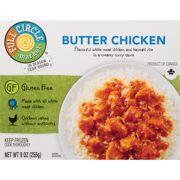 Frozen Meals Full Circle Butter Chicken hero