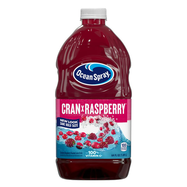 Juice & Nectar (Shelf-Stable) Ocean Spray Cranberry Raspberry Juice Drink hero