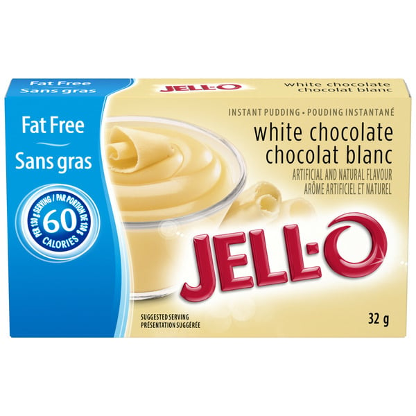 Doughs, Gelatins & Bake Mixes Jell-O Fat Free White Chocolate Instant Pudding Mix hero