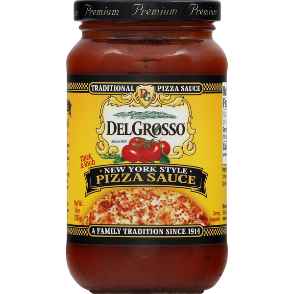 Pasta Sauce DelGrosso Pizza Sauce, New York Style hero