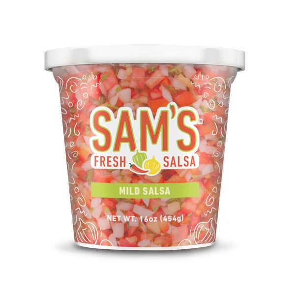 Preserved Dips & Spreads Sam's Fresh Salsa Mild Salsa hero