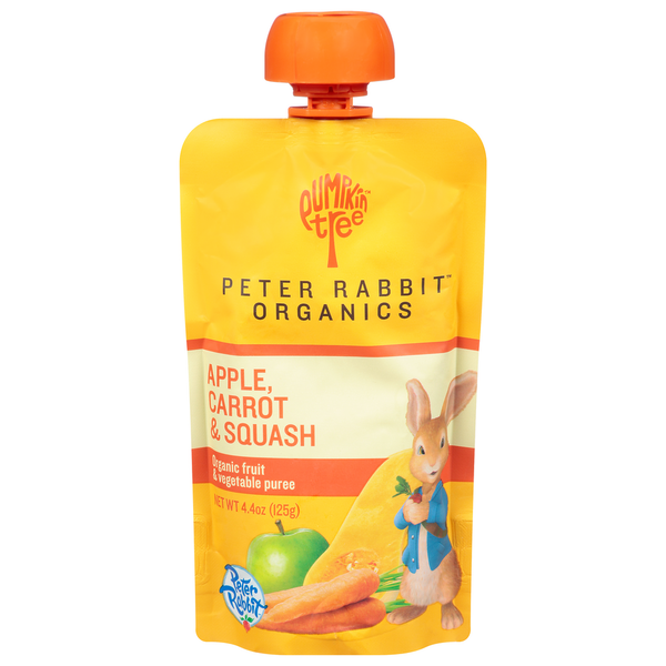 Food & Formula Pumpkin Tree Fruit & Vegetable Puree, Organic, Apple, Carrot & Squash hero