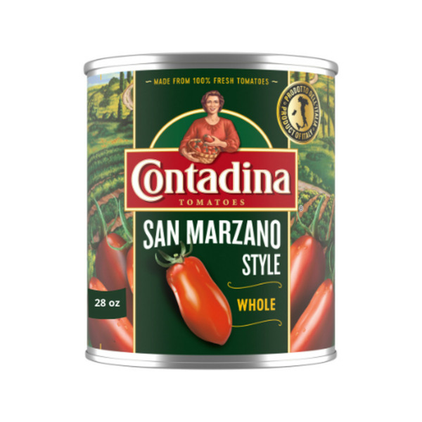 Canned & Jarred Vegetables Contadina San Marzano Style Whole Tomatoes hero