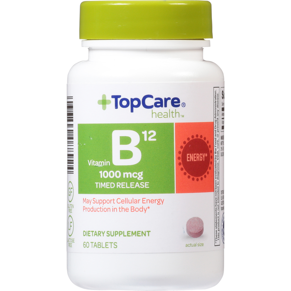 Vitamins & Supplements TopCare Time Release Vitmain B12 1000 mcg hero