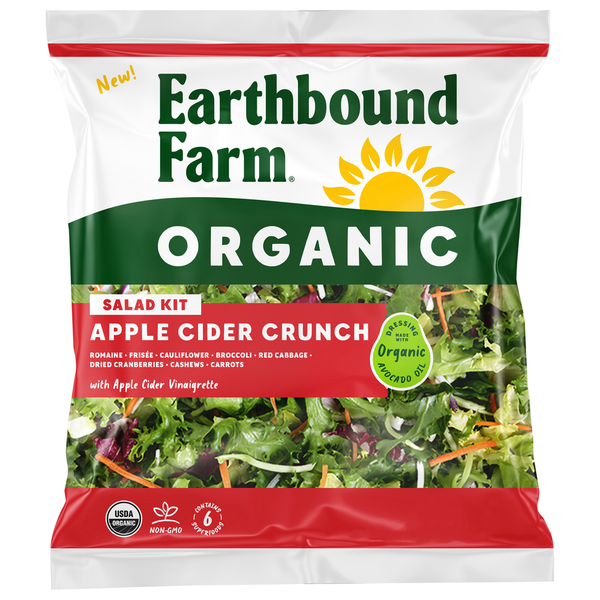 Earthbound Farm Organic Apple Cider Crunch Salad Kit hero