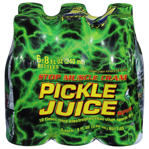 Juice & Nectars Pickle Juice Sports Drink, 6 Pack hero