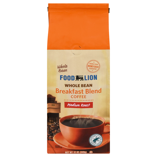 Coffee Food Lion Premium Breakfast Blend Whole bean hero