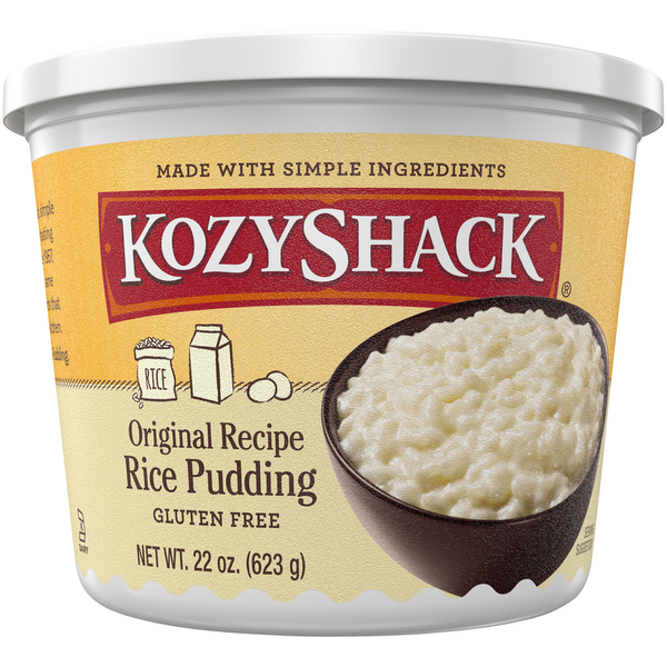 Refrigerated Pudding & Desserts Kozy Shack Rice Pudding, Gluten Free Dessert hero