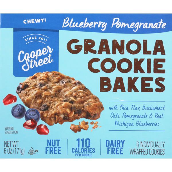 Cookies & Cakes Cooper Street Granola Cookie Bakes, Blueberry Pomegranate hero