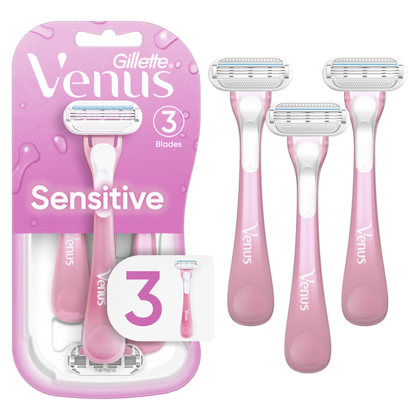 Shave Needs Gillette Venus Sensitive Women's Disposable Razor hero