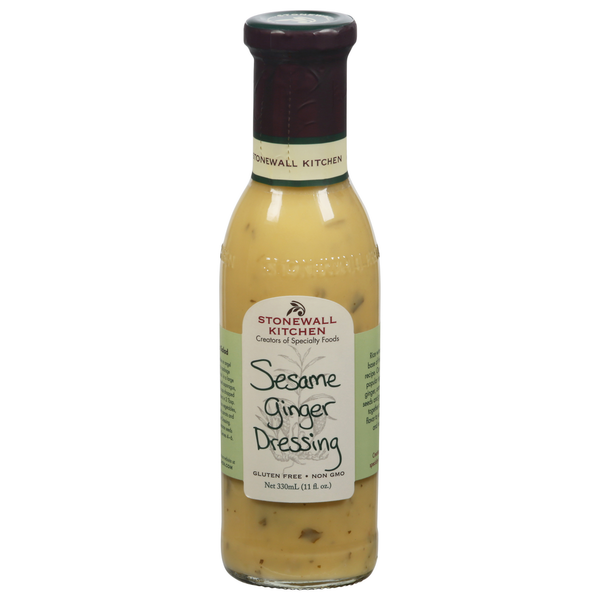 Salad Dressing & Toppings Stonewall Kitchen Dressing, Sesame Ginger hero