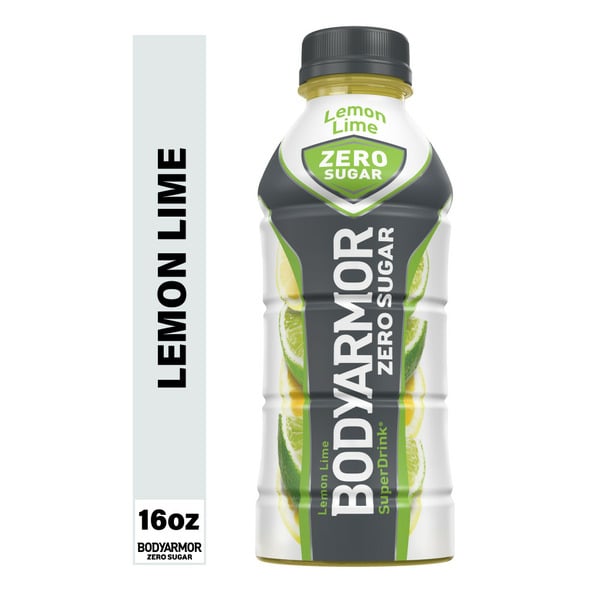 BODYARMOR Zero Sugar Sports Drink Lemon Lime hero