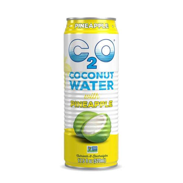 Juice & Nectars C2O Coconut Water Pineapple hero