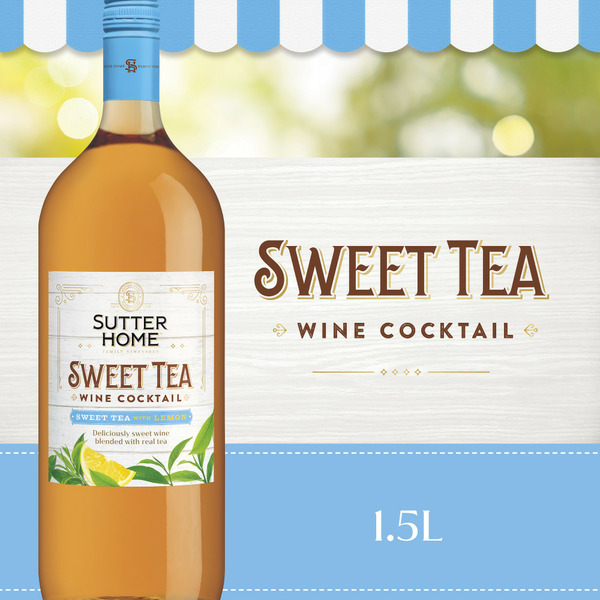 Sutter Home Sweet Tea With Lemon Wine Cocktail hero