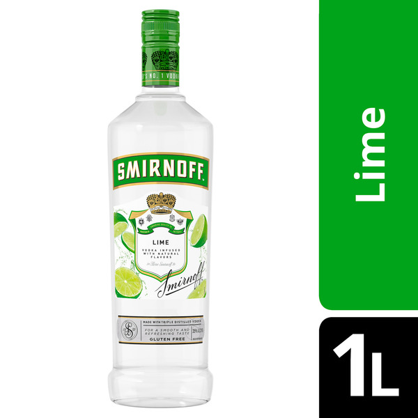 Spirits Smirnoff Lime (Vodka Infused with Natural Flavors) hero