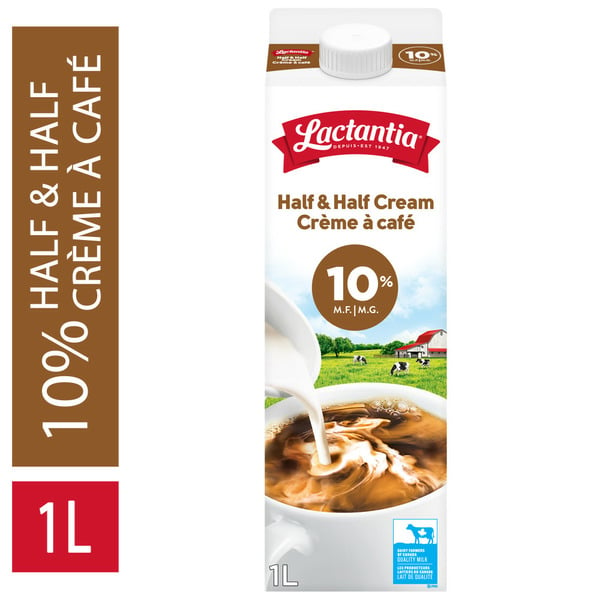 Cream Lactantia 10% Half & Half Cream hero