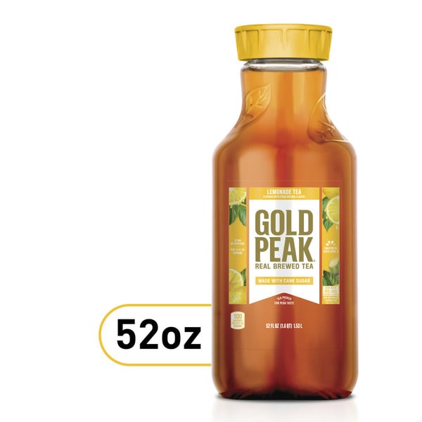 Juice & Nectars Gold Peak Lemonade Flavored Iced Tea Drink hero