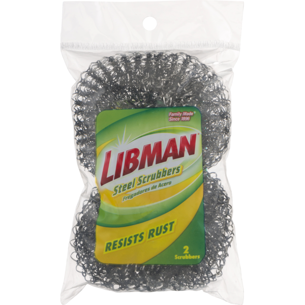 Cleaning Products Libman Steel Scrubbers hero