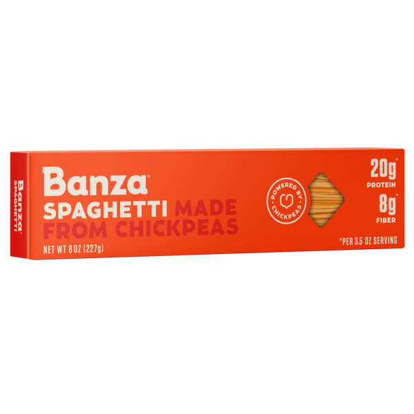 Dry Pasta Banza Spaghetti Pasta - Gluten Free, High Protein, Lower Carb hero