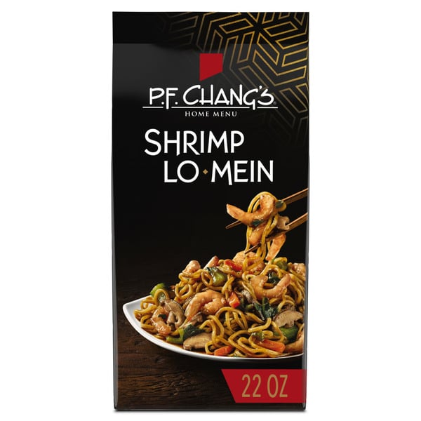 Frozen Meals P.F. Chang's Shrimp Lo Mein Skillet Meal, Frozen Meal hero