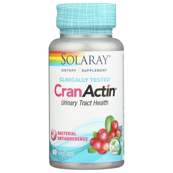 Probiotics & Digestion Solaray Cranactin Cranberry Extra hero