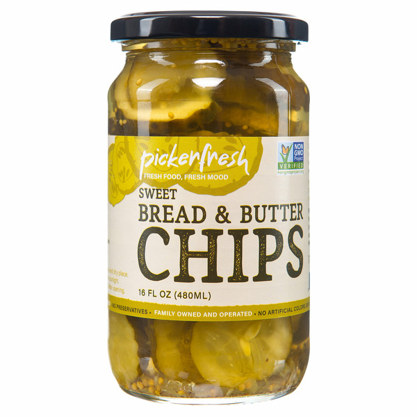 Pickled Goods & Olives Pickerfresh Sweet Bread & Butter Chips hero