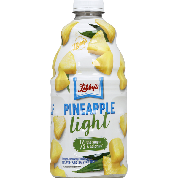 Juice & Nectars Libby's Juice Beverage, Light, Pineapple hero