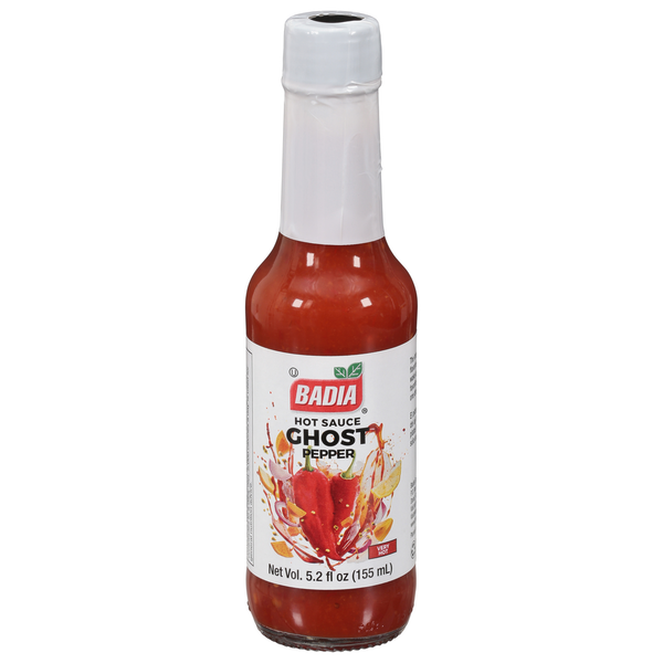 Mexican/Hispanic/Latino Foods Badia Spices Hot Sauce, Ghost Pepper, Very Hot hero