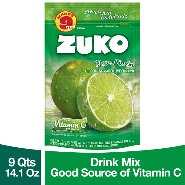 Cocoa & Drink Mixes ZUKO Lime - Limon Family hero