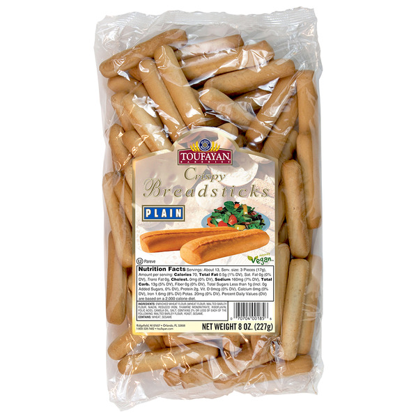 Bread Toufayan Bakeries Crispy Breadsticks hero