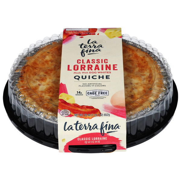 Frozen Meals La Terra Fina Quiche, Classic Lorraine hero