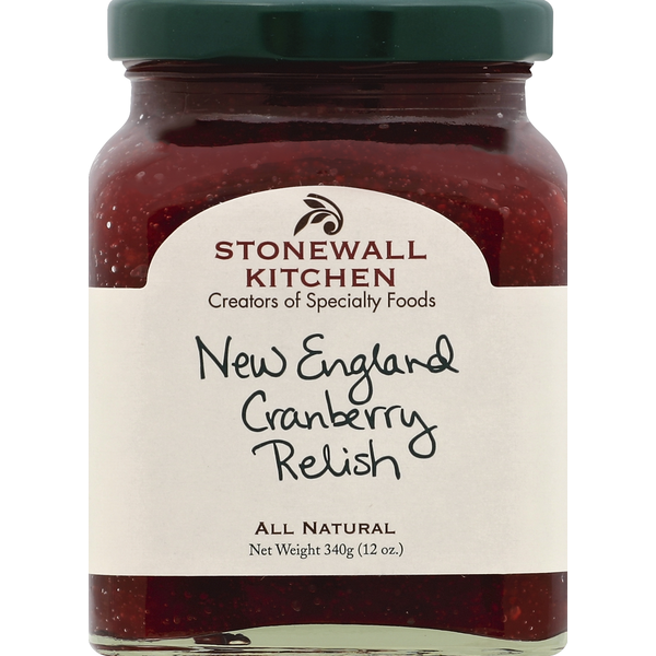 Condiments Stonewall Kitchen Relish, New England Cranberry hero