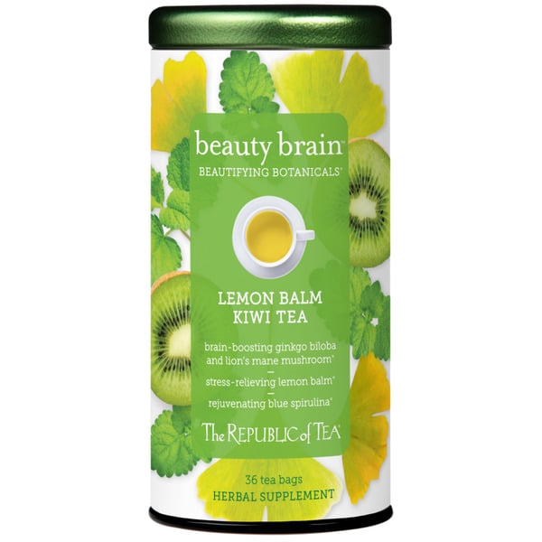 The Republic of Tea Beautifying Botanicals Beauty Brain Herbal Tea hero