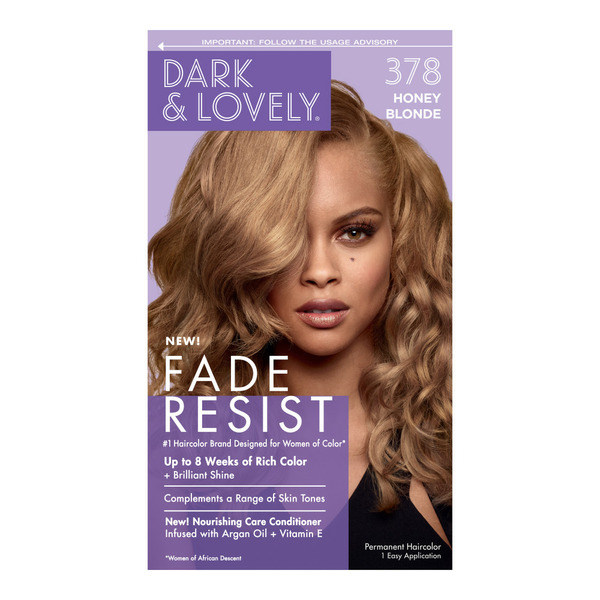 Hair Care Softsheen-Carson Dark & Lovely Fade Resist Rich Conditioning  Hair Color, Honey Blonde hero