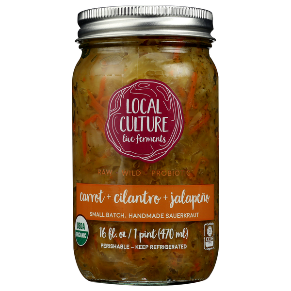 Canned & Jarred Vegetables Local Culture Sauerkraut hero