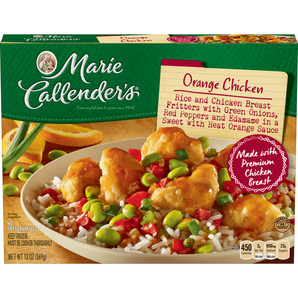 Frozen Meals Marie Callender's Orange Chicken hero