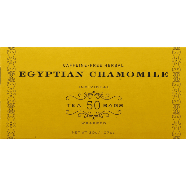 Tea Harney & Sons Herbal Tea, Egyptian Chamomile, Caffeine-Free, Tea Bags hero