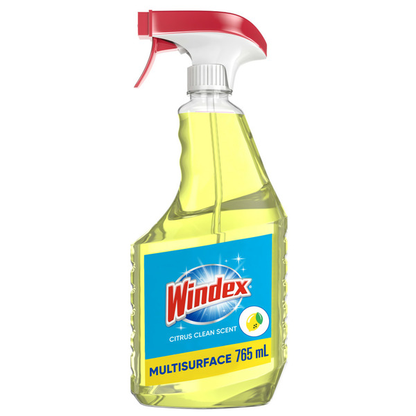 Cleaning Products Windex Multisurface Antibacterial Disinfectant Cleaner Trigger, Citrus hero