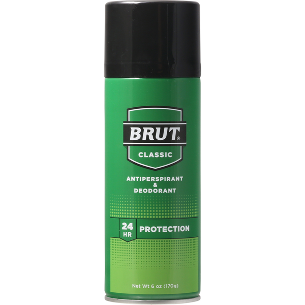 Deodorants Brut Antiperspirant & Deodorant, Classic hero