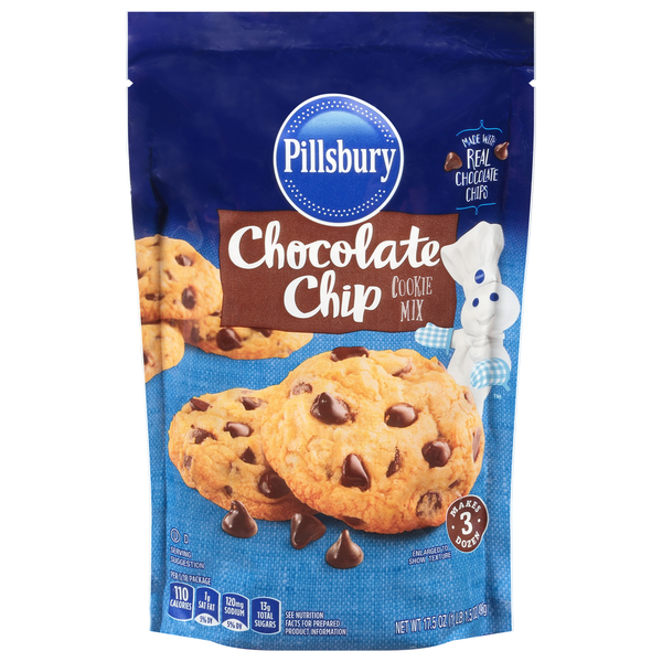 Cookies & Cakes Pillsbury Chocolate Chip Mix hero