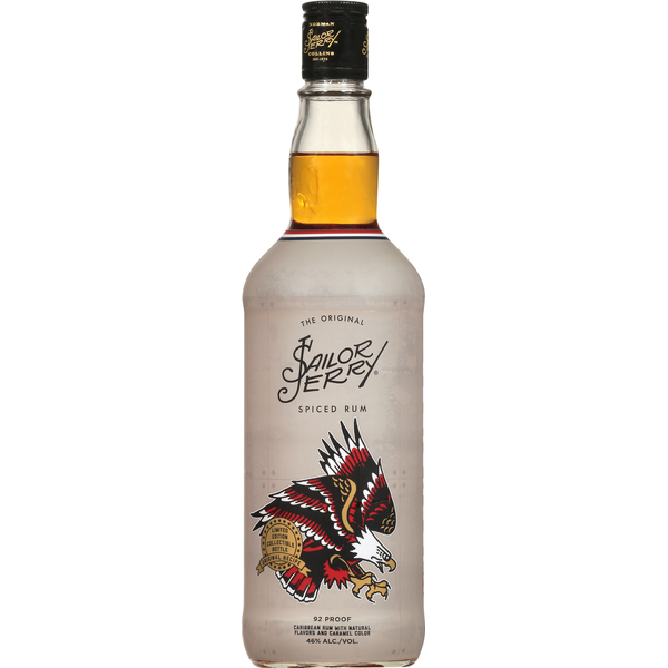 Whiskey Sailor Jerry Spiced Rum hero