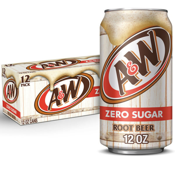 Soft Drinks A&W Root Beer, Zero Sugar hero