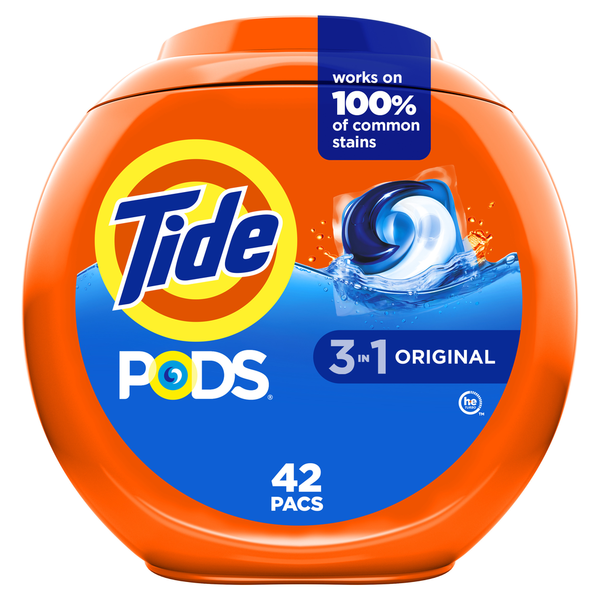 Laundry Care Tide Pods Laundry Detergent Soap Pods, Original Scent hero