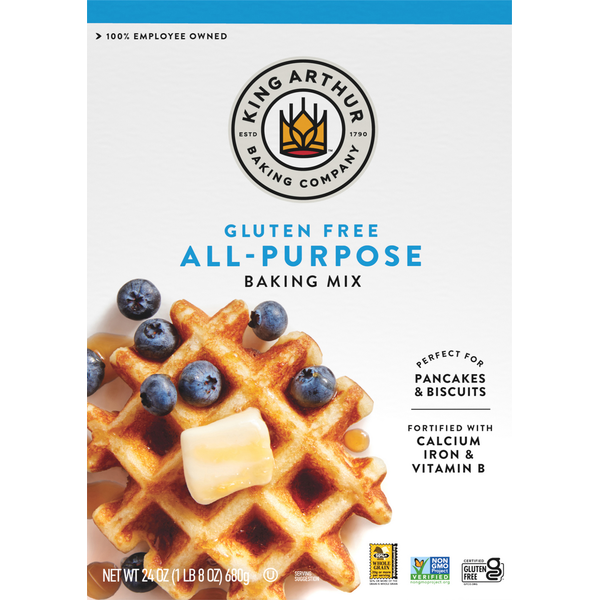 Doughs, Gelatins & Bake Mixes King Arthur Baking Company Baking Mix, Gluten Free, All-Purpose hero