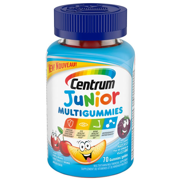 Vitamins & Supplements Centrum Junior Multigummies Multivitamin Supplement  170 Count hero