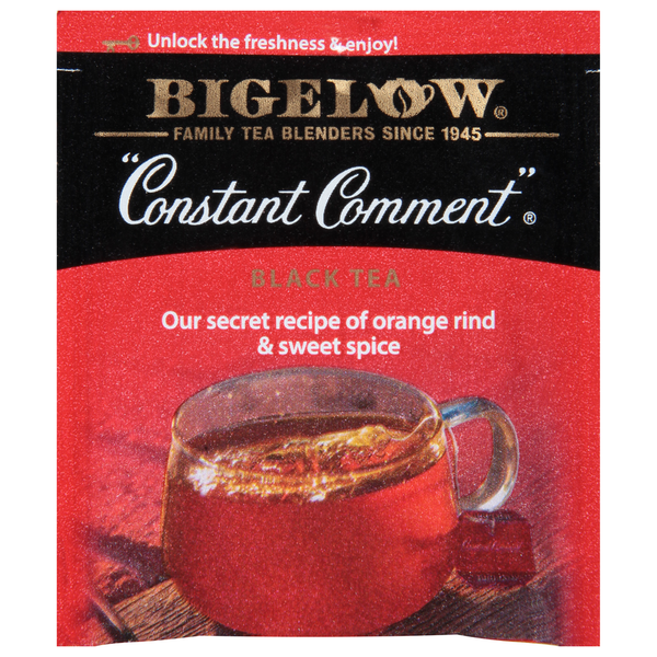 Tea Bigelow Black Tea, Constant Comment, Tea Bags hero